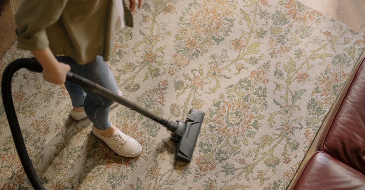 How do you deep spot clean carpet?